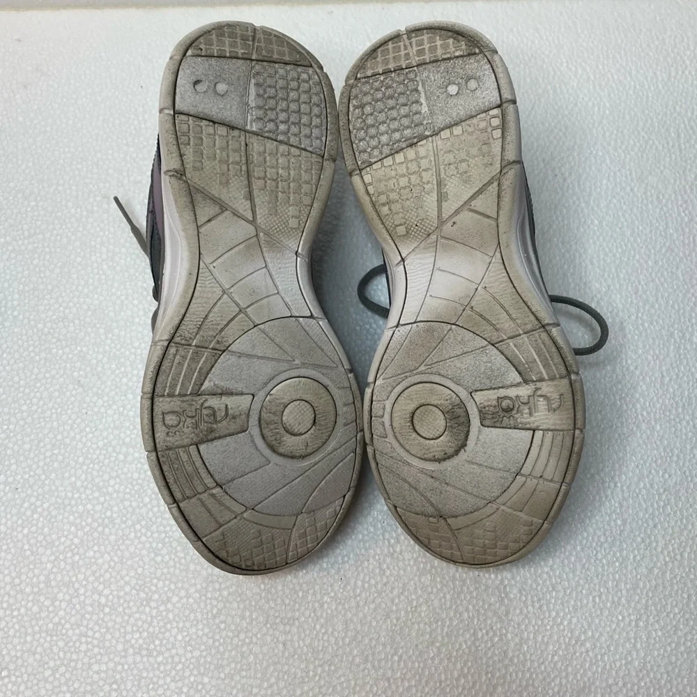 Ryka Destiny 2 grey & purple trim memory foam mesh upper size 6